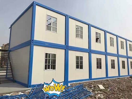 工地集裝箱活動房圖
