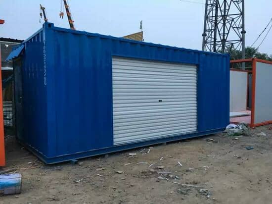 鋼板焊接式集裝箱活動(dòng)房